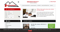 Desktop Screenshot of megaronreality.cz